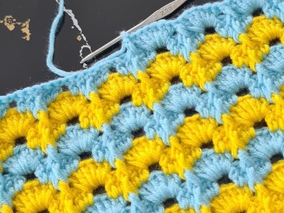 Çok Kolay Örgü Yelek Battaniye Çanta Modeli ✅ How to Crochet Blanket Vest and Bag for Beginners
