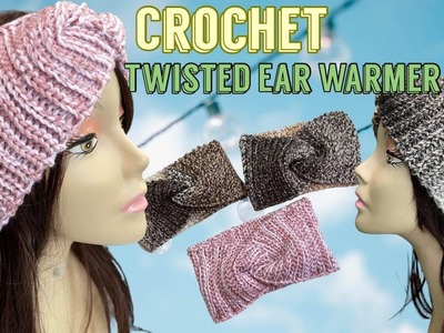 CROCHET EAR WARMER - Crochet HEADBAND - Very warm for your head