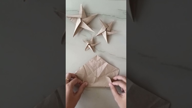 DIY || christmas craft || How to make a 3D star || DIY Christmas craft ideas