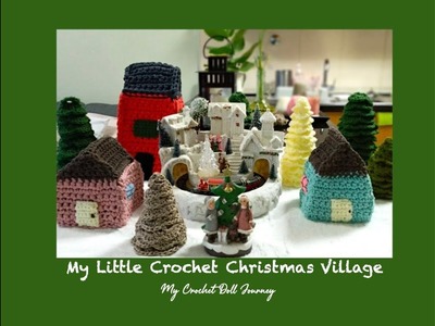 How to Crochet a Little Christmas Village? ????????????~ VERY EASY