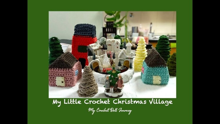 How to Crochet a Little Christmas Village? ????????????~ VERY EASY