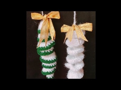 How to crochet spiral#how to crochet easy spiral for beginners#Christmas Ornament  spiral tutorial#7
