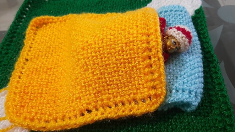How to Knit Kanha ji blanket very easy