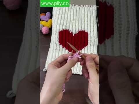 How to knit scarf - how to knit a scarf #Shorts