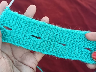 How to make button hole ll Knitting tutorial ll Surekh Knitting ll