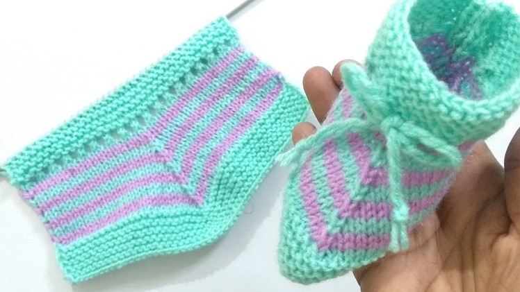 Knitting Baby Shoes , Booties , Boots , Socks