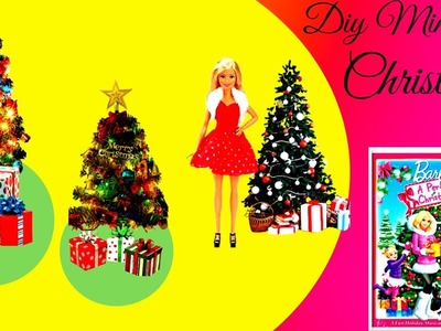 Miniature Christmas Tree~ Christmas tree diy~Christmas tree tutorial