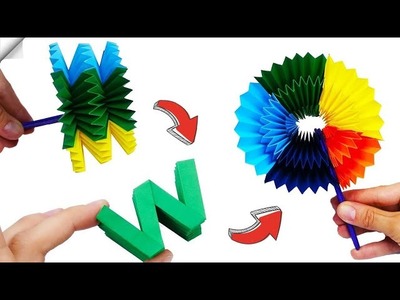 Origami Magic Circle Fireworks | Paper DIY Illusions | Infinity Fold Paper Magic #shorts