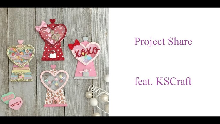 Paper Crafts Shakers & Embellishments | KSCraft Project Share