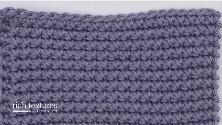 Reverse Single Crochet Spike Stitch | How to Crochet