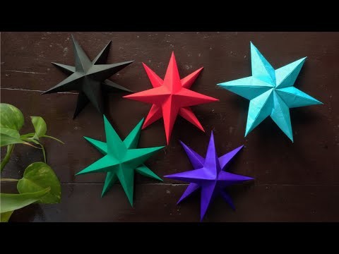 Simple diy stars | origami stars | paper crafts
