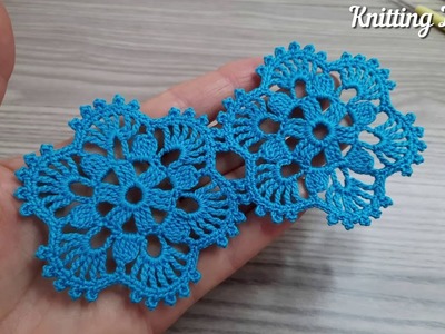 Wonderful Very Beautiful Crochet Pattern Motif knitting Online Tutorial for beginners Tığ işi Örgü 2
