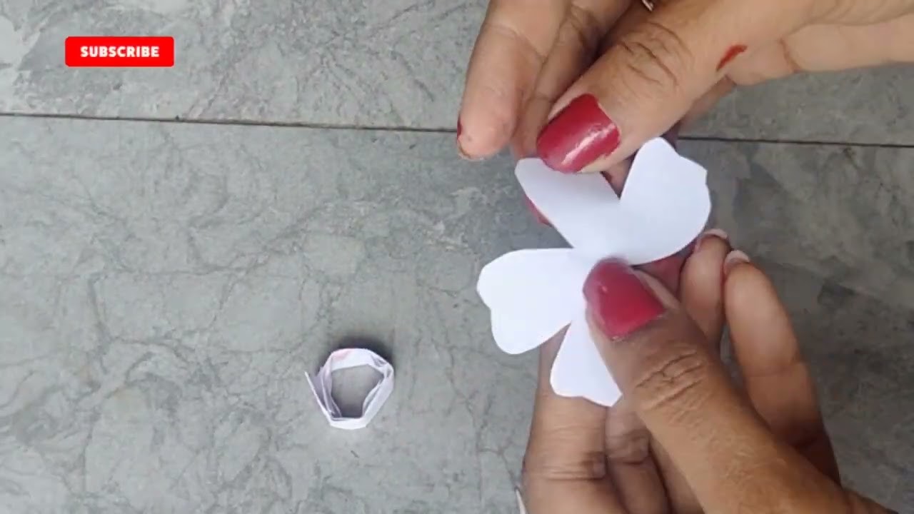 HOW TO MAKE PAPER BUTTERFLY FINGER RING|| DIY PAPER RING|| PAPER CRAFTS||