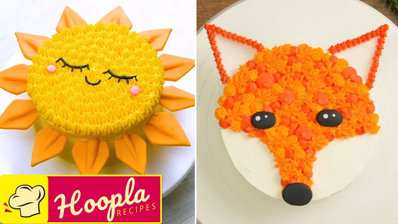 DIY Animals Theme Cake ???????? Cake Decorating Ideas By Hoopla Recipes