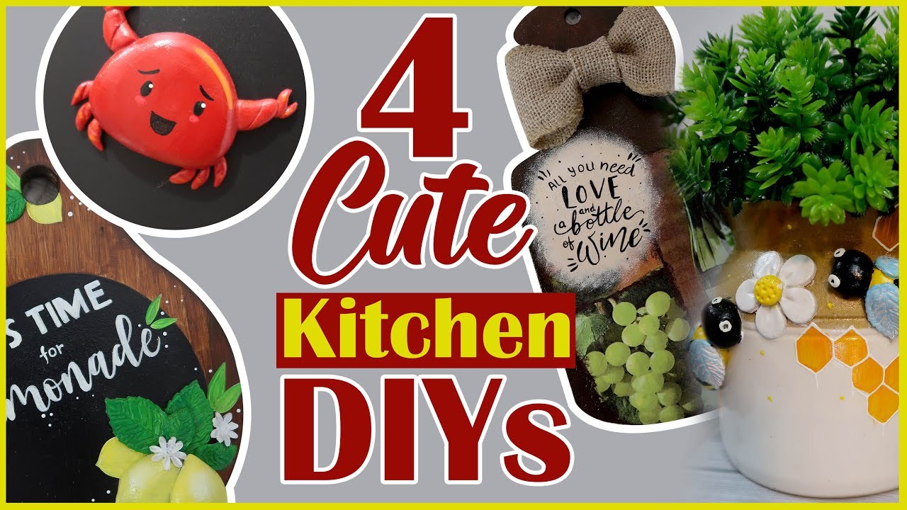Amazing & Trendy Kitchen DIYs (Part 1) | Decorate your kitchen