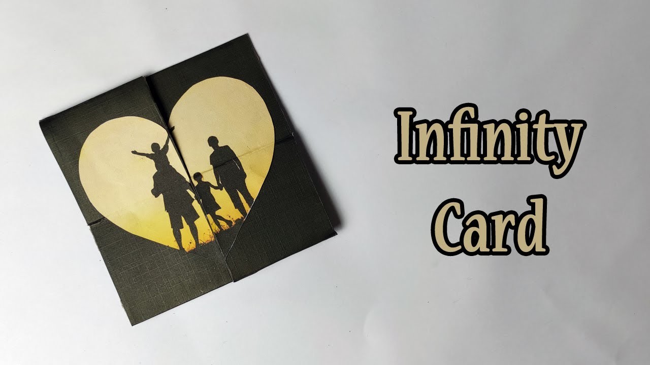 Infinity Card Tutorial - Super Easy | DIY Never Ending Card | Endless Card Tutorial