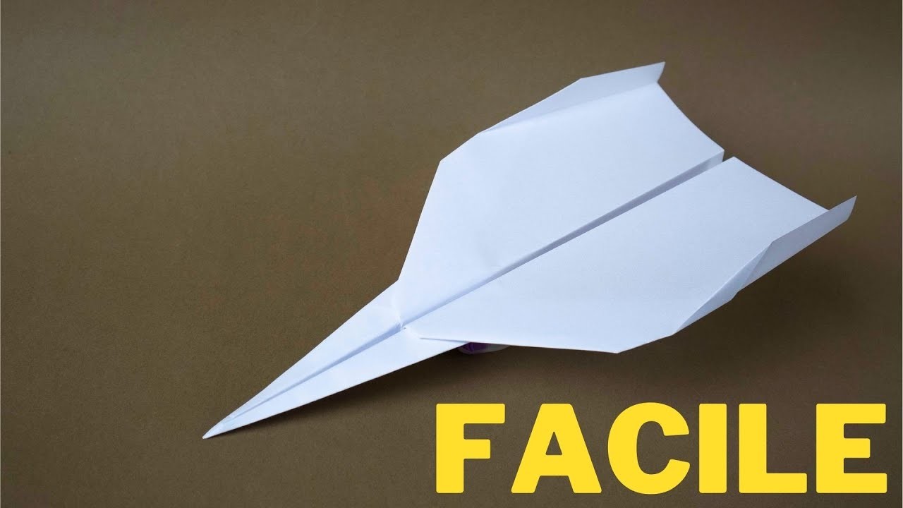 Avion à Réaction | Comment plier un avion en papier ????