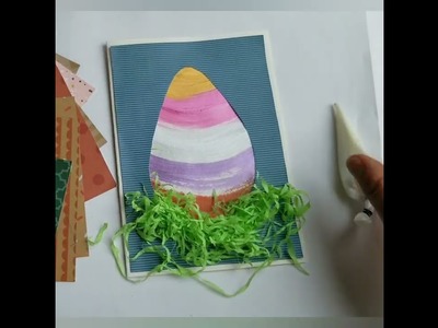 Cute & Easy way to  make Easter Greeting & Decoration ideas with Watercolors | Easter eggs