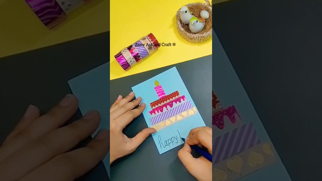 DIY Unique Greeting card???????????? #shorts