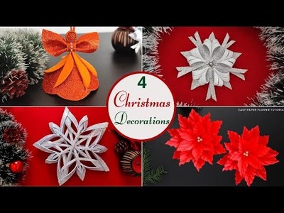 4 Easy Christmas Decorations | Christmas Ornaments