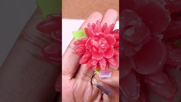 #candle #diy #handmade FLOWER CANDLE Making #diychristmasgifts