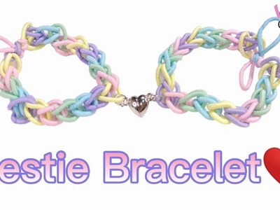 DIY - How to make Rainbow Bracelet with your fingers - EASY TUTORIAL - Friendship Bracelet