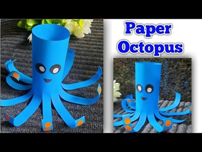 Easy Octopus Paper Craft | Easy Crafts for Kids|Paper craft--Easy and Creative Activities for Kids