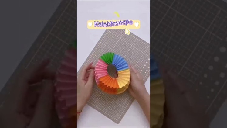 How to make a #kaleidoscope with Kodak origami art？Let's explore the colorful world.