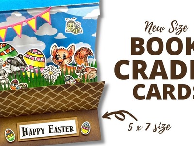 5 x 7 Book Cradle Cards