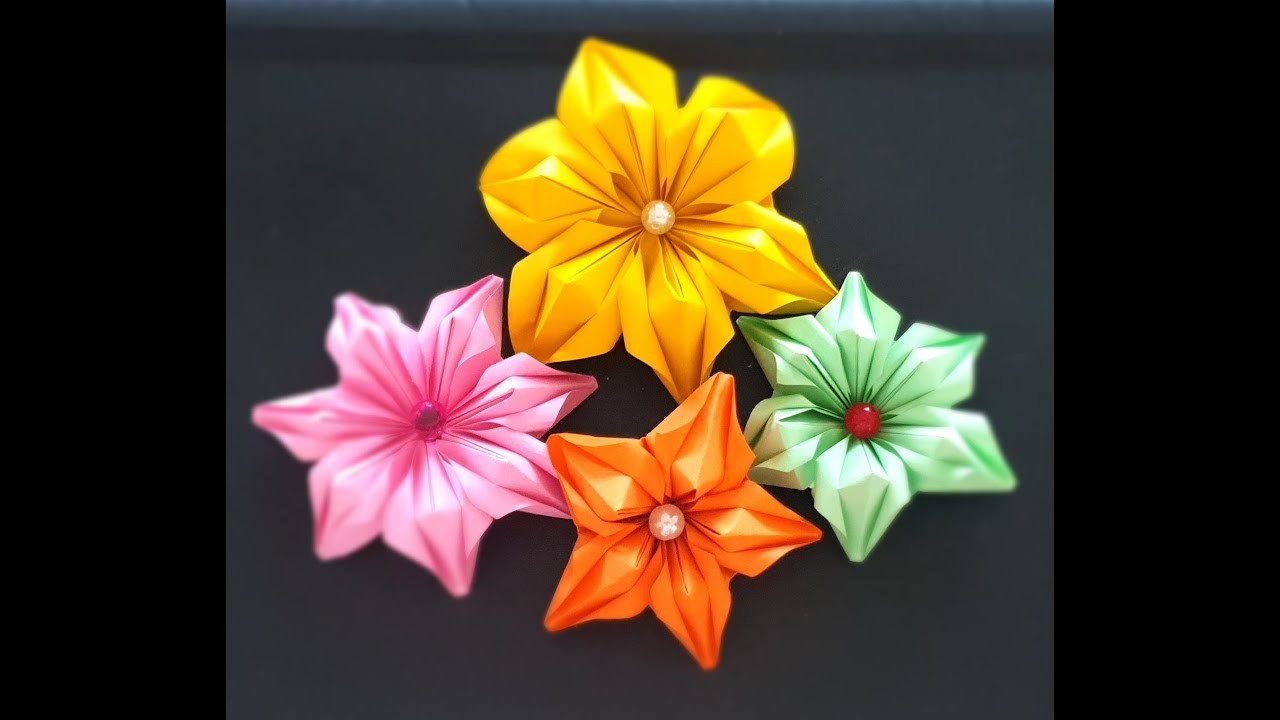 Amazing beautiful flower! DIY-paper flowers wallhanging #diyfaitalamainyoutube