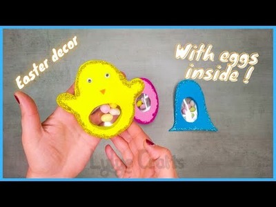 ☘ DIY Idée déco pour Pâques, cadeau avec des œufs dedans ! Tuto facile déco table ! ☘