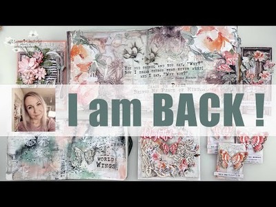 6 PROJECTS from 1 set ! - art journaling, cardmaking & more ~ ✂️ Maremi's Small Art