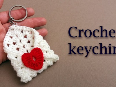 Crochet Keychain easy | keychain crochet tutorial for Beginners