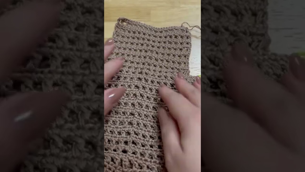 Crochet net bag tutorial ⬇️⬇️⬇️