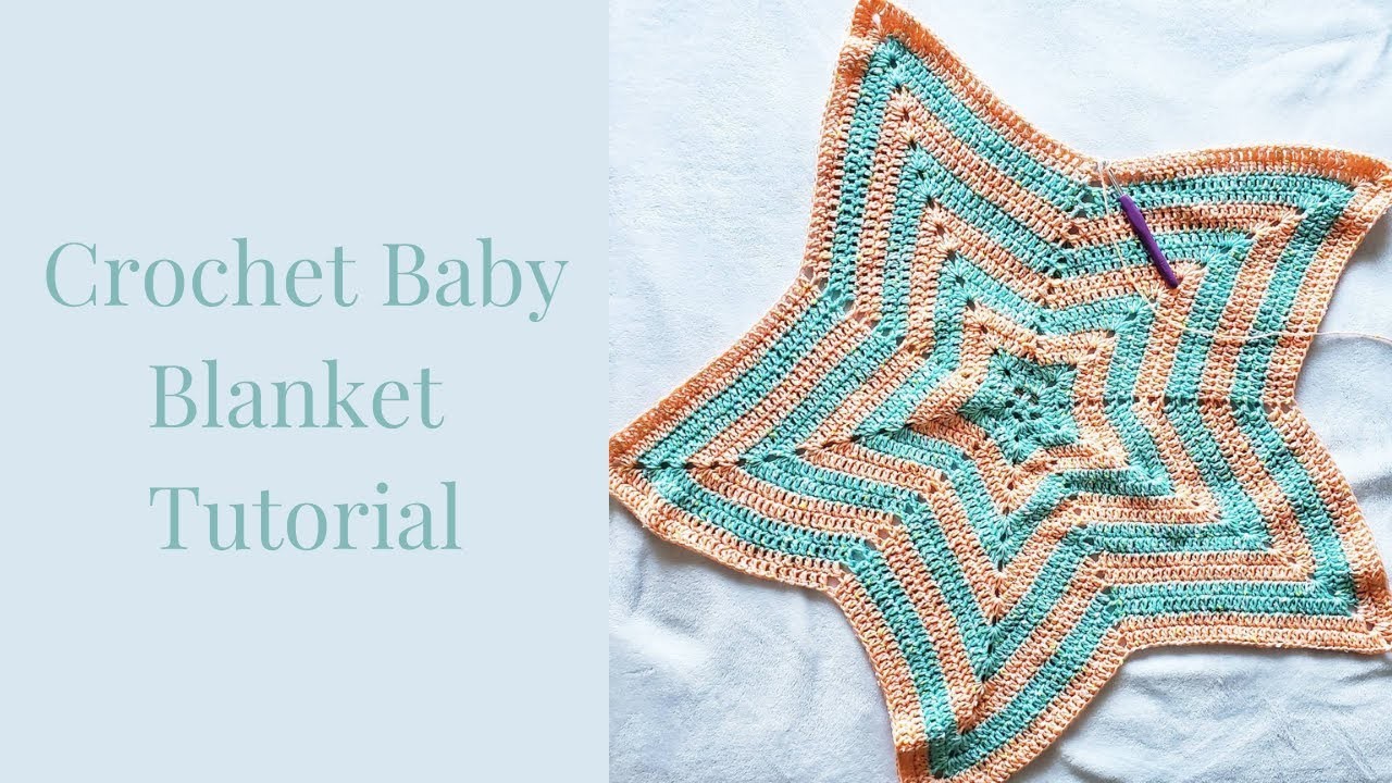 Crochet Star Blanket Tutorial