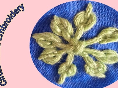 Hand Embroidery Amazing Circle Design |Hand Embroidery | Beautiful Stitch |How to do Embroidery work