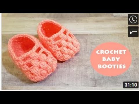 How to Crochet Baby Sandals Design, Crochet baby shoes