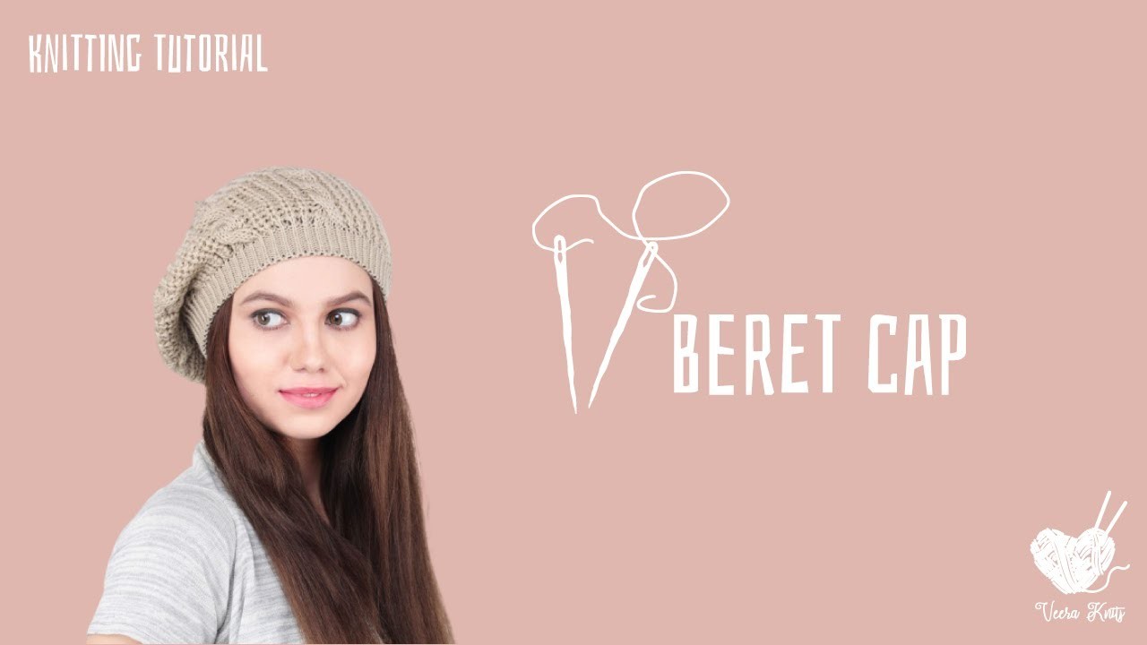 How To Crochet Beret Hat? Beret Cap DIY Tutorial