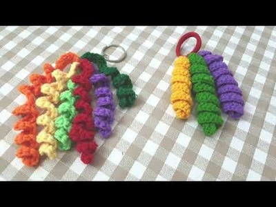 How To Crochet Curly Cue |Spiral Crochet | Easy Way To Make Curly Crochet Cue |Curly Crochet |Spiral