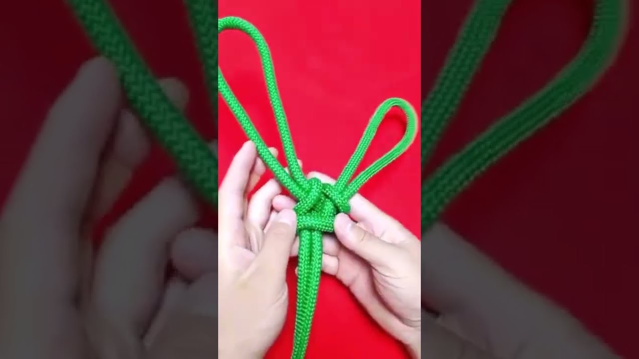 How to Tie Knot DIY at Home, Rope Trick You Should Know Tutorial #Shorts EP16