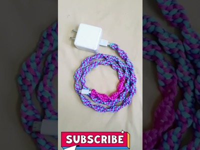 Macrame cable cover #diy #macrameart #macrame tutorial