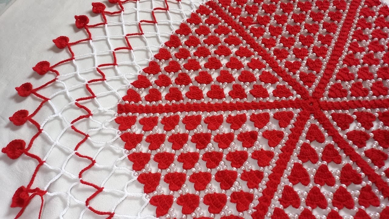 Mini heart crochet thalpos (part-1)(design=11)