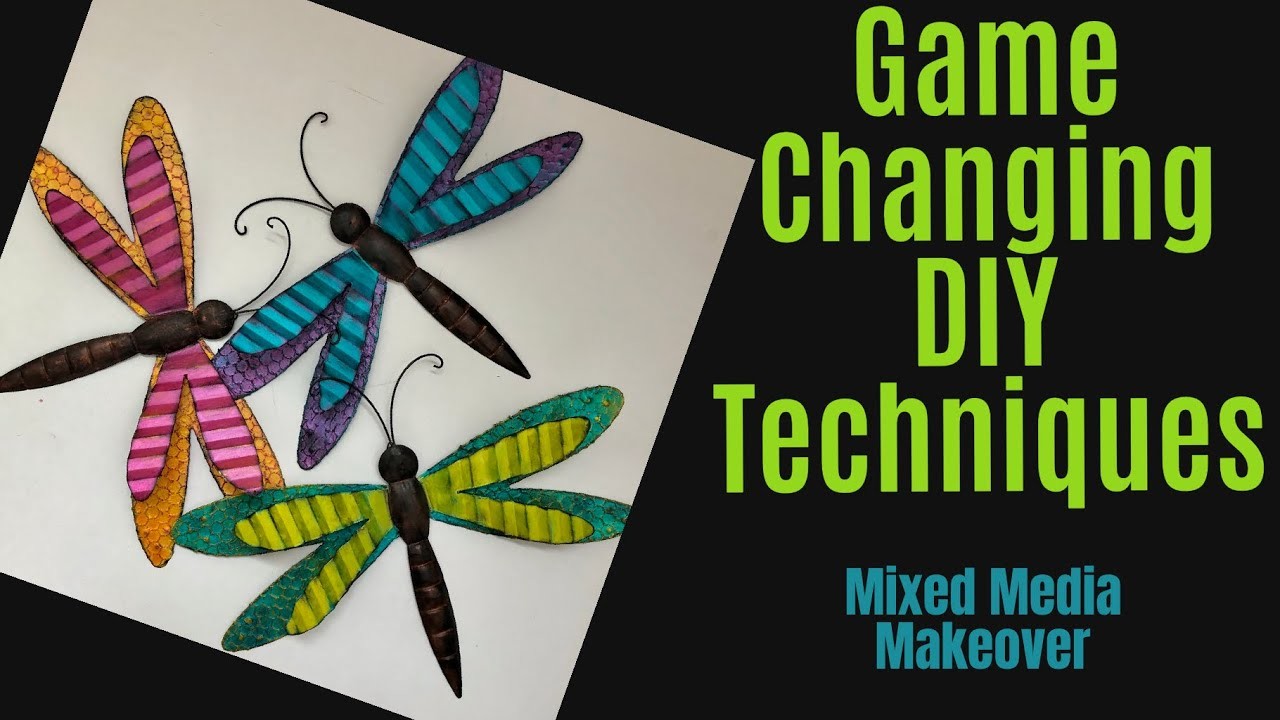 MUST WATCH- GAME CHANGER DIY TECHNIQUES  -TRANSFORMING DOLLAR STORE METAL ORNAMENTS-Stencil Butters