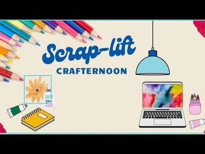 Scrapbook Process Video.Scrap Lift Crafternoon.Scrap Paper UK.A Dog So Loved