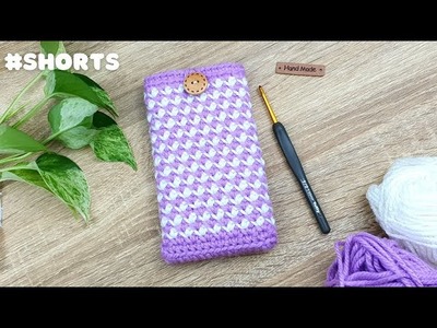 #Shorts DIY Crochet Bag | Crochet Phone Bag ???? | Phone Case Crochet Tutorial