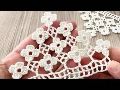 AMAZING Heart Patterned Cover and Napkin Border Lace Tutorial