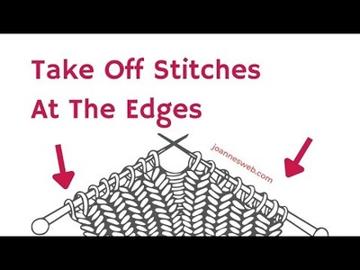 Bind Off At The Edges Of Your Knitting - Knit Decrease