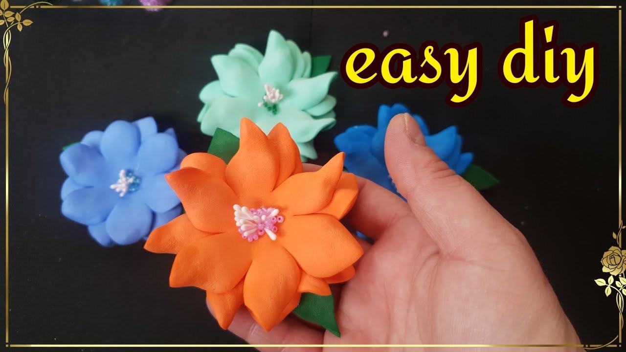 ????Diy Flower Ideas| Very easy to make  flower ????|Easy craft