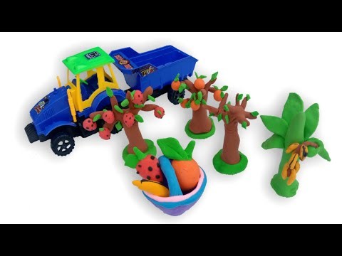 DIY How To Make Miniature Realistic Fruit Tree ???? Items With Polymer clay Tutorial | Caly mini Things