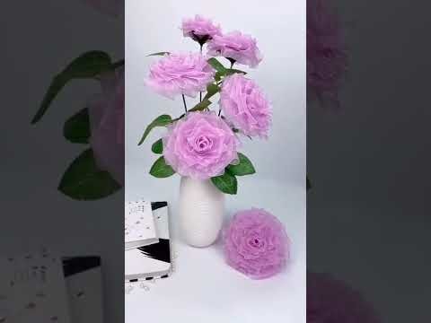 Easy Craft Ideas For Home Decor | Reuse Waste material | Craft Flower |  DIY #5172